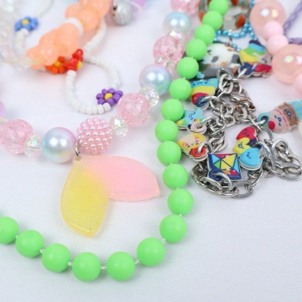 Little Girls Wearable Dress Up Jewelry Mixed Lot‎ Hello Kitty Colorful Butterfly